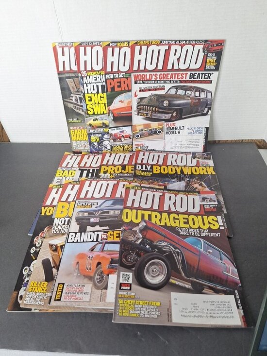 Other - HOT ROD MAGAZINE FULL YEAR 2011.....COMPLETE TWELVE ISSUES JAN to DEC
